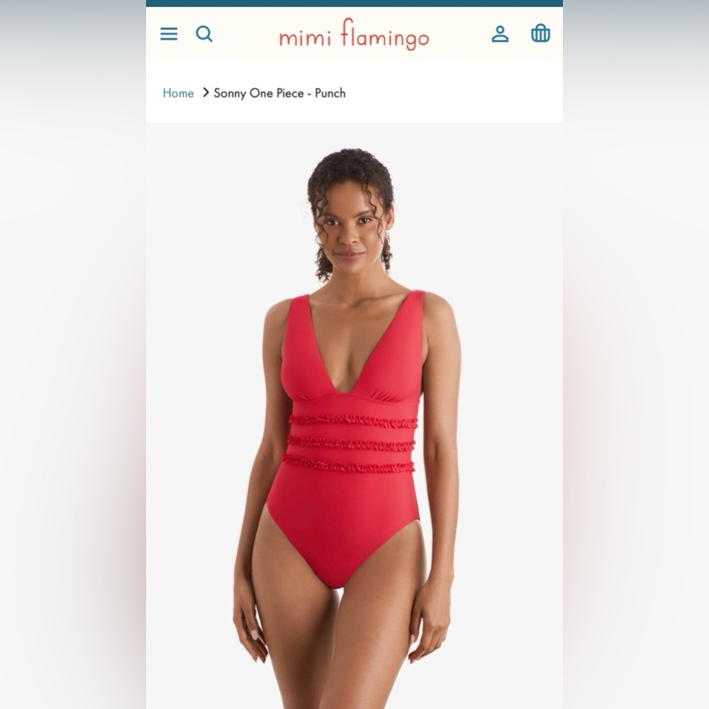 Mimi Flamingo Sonny One Piece In Punch